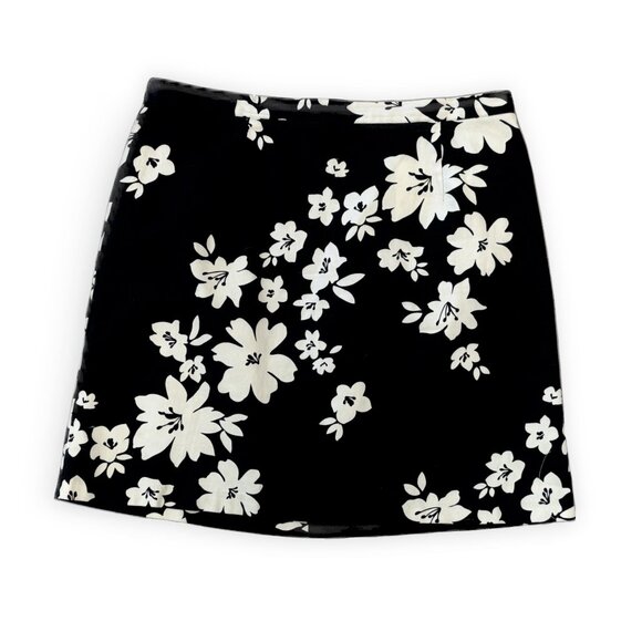 18 Vintage Floral Patterned Skirt - Picture 1 of 3